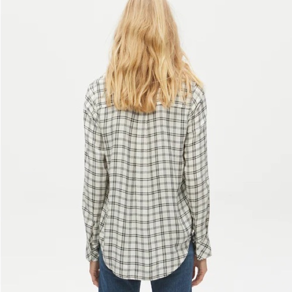 New with tags Michael Stars large rayon button down blouse. 100% Rayon. - Picture 2 of 2